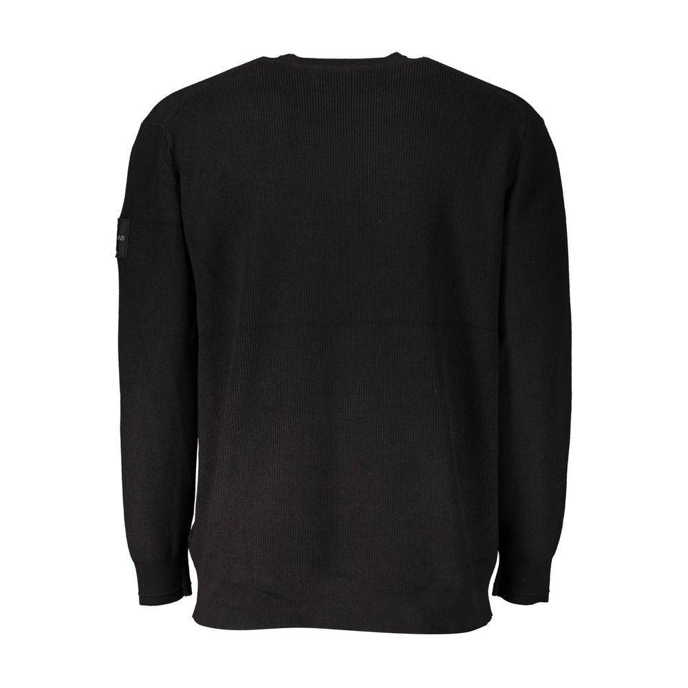 Black Cotton Sweater Calvin Klein