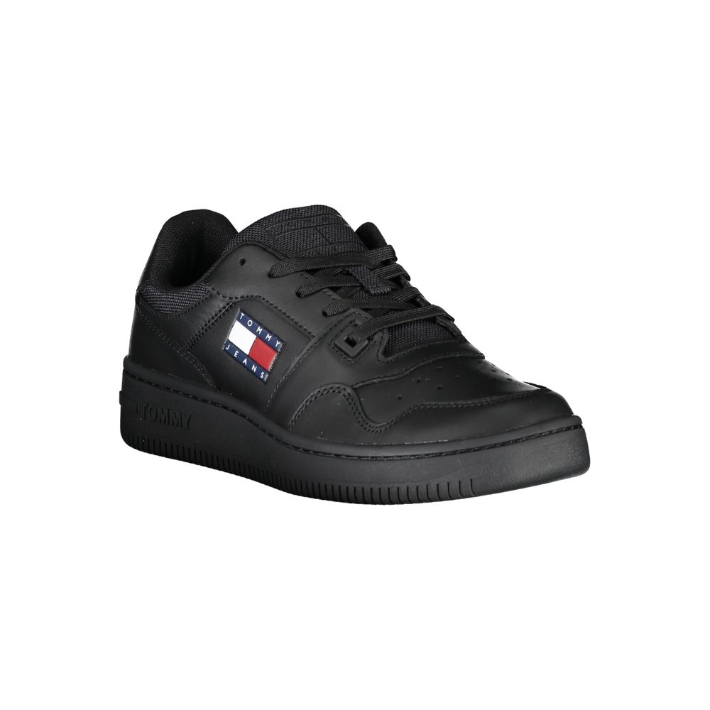 Black Polyester Sneaker Tommy Hilfiger