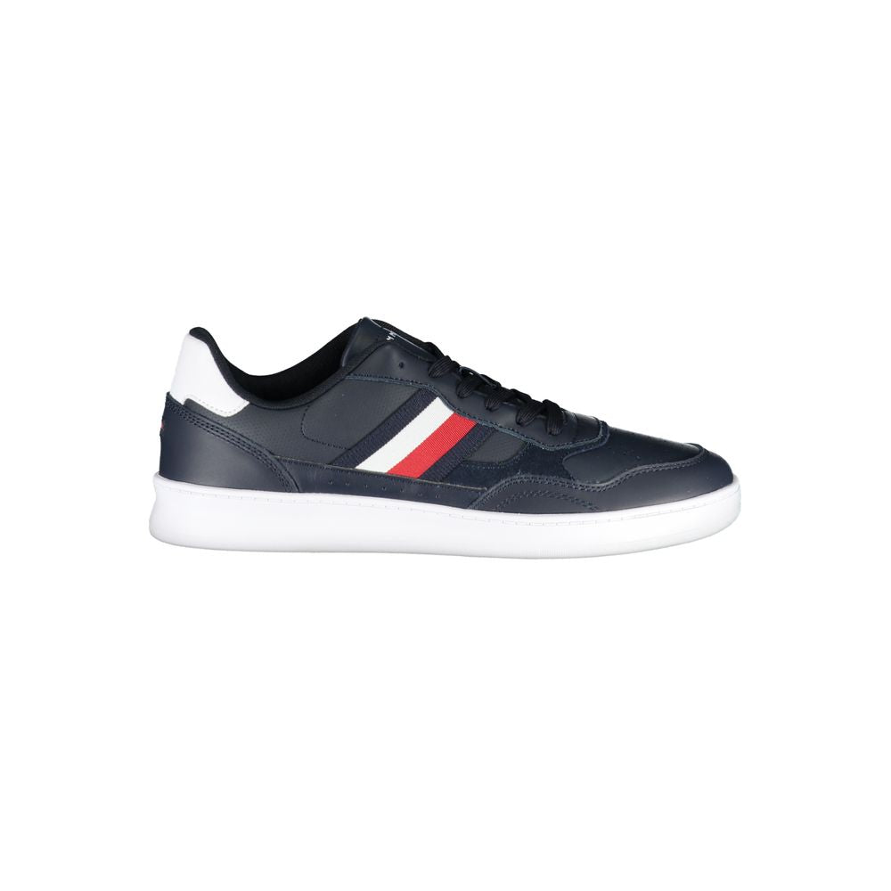 Blue Polyester Sneaker Tommy Hilfiger
