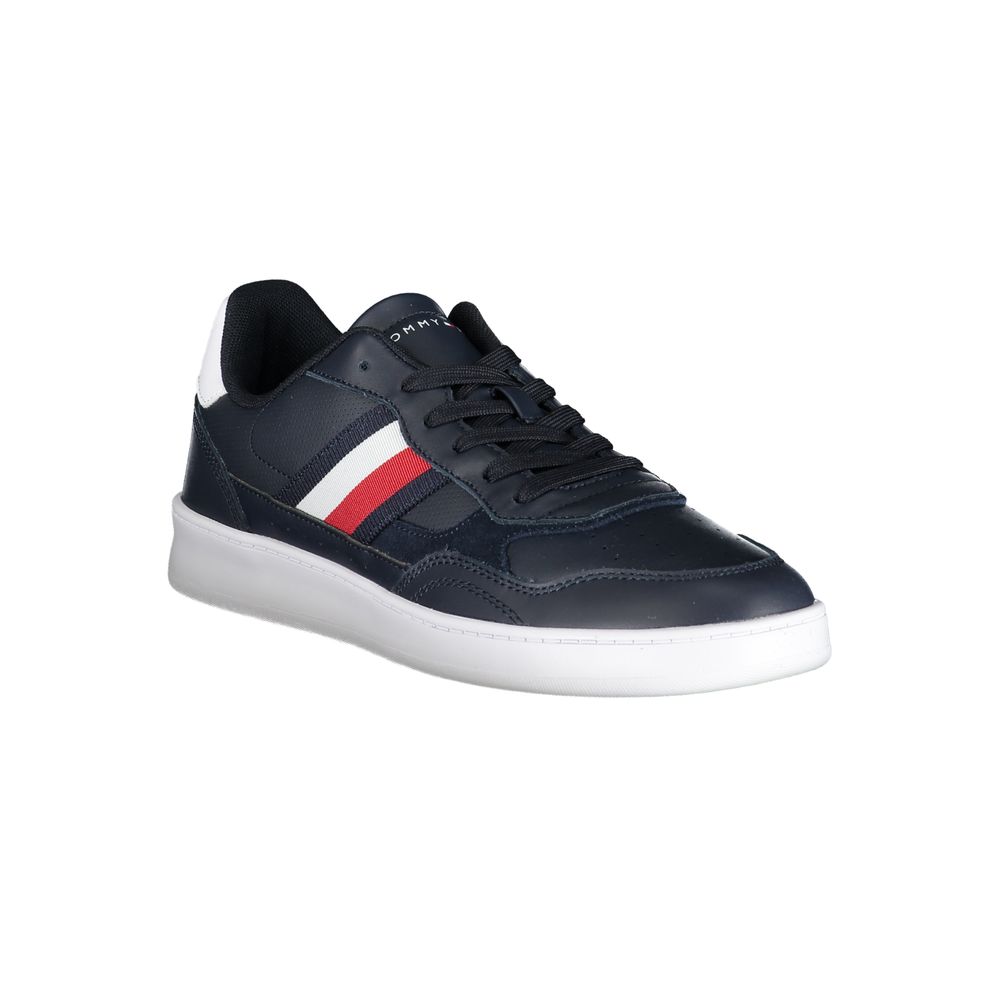 Blue Polyester Sneaker Tommy Hilfiger