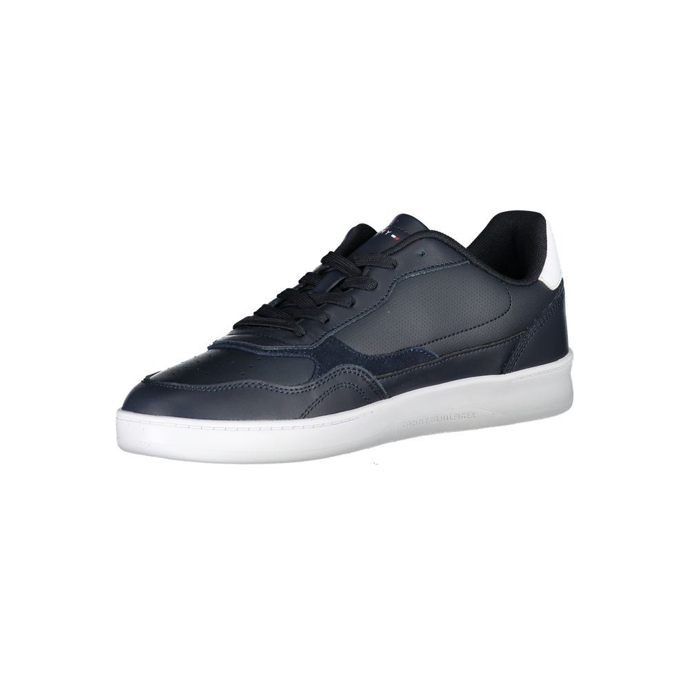 Blue Polyester Sneaker Tommy Hilfiger