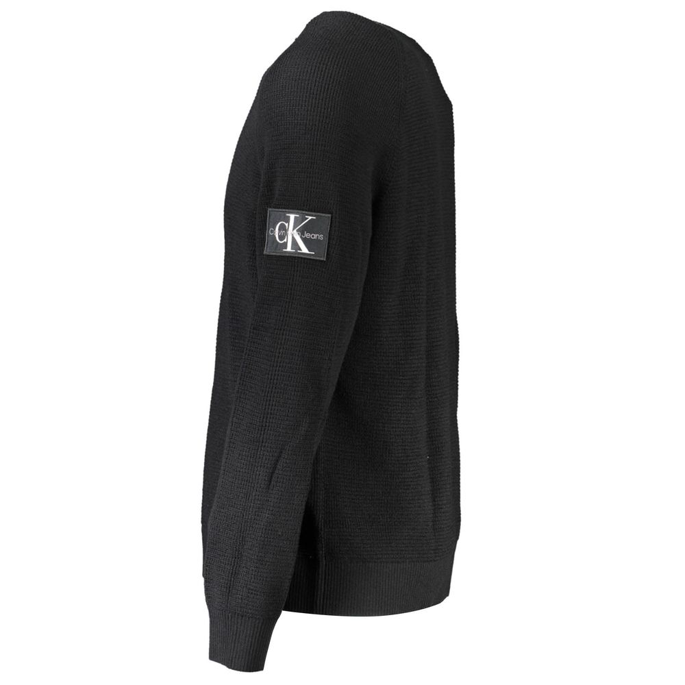 Black Wool Sweater Calvin Klein