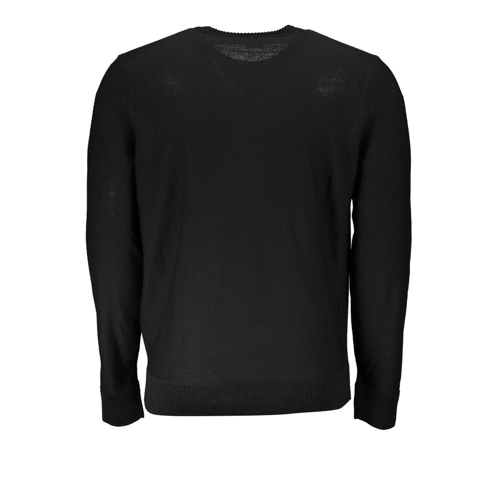Black Wool Sweater Hugo Boss