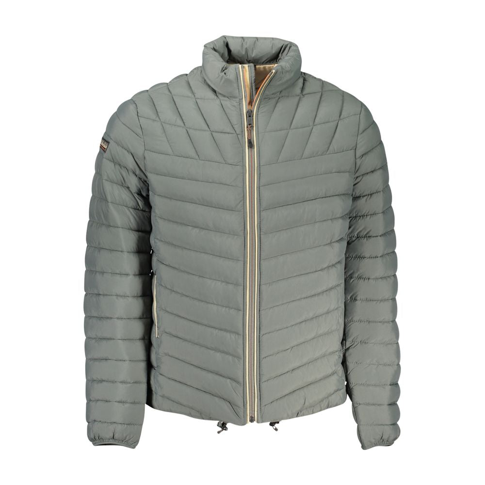 Green Polyamide Men Jacket Napapijri