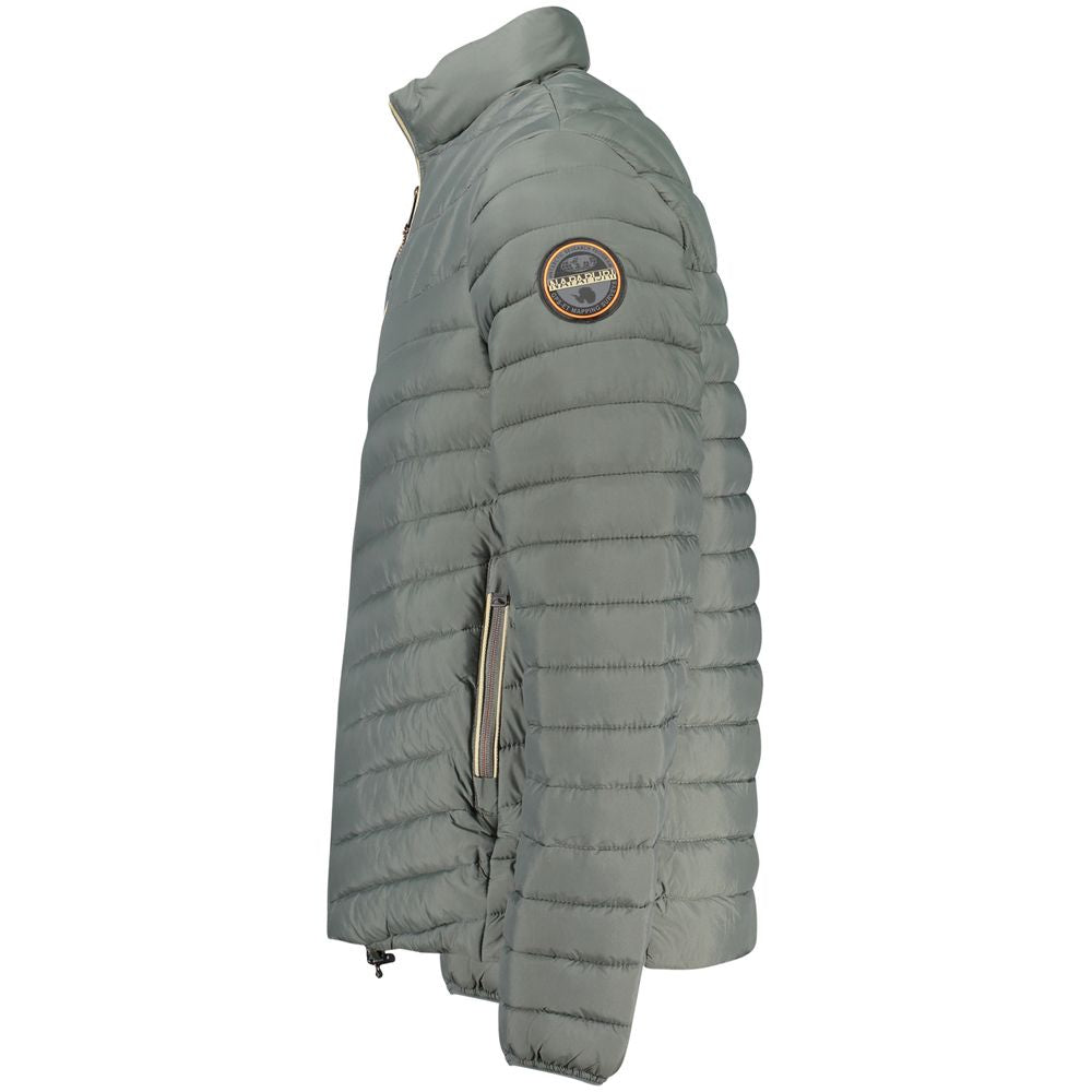 Green Polyamide Men Jacket Napapijri