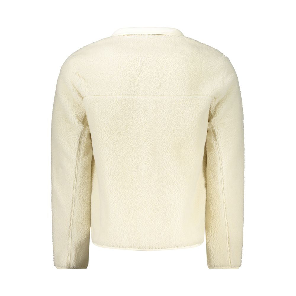 White Polyester Men Jacket Napapijri