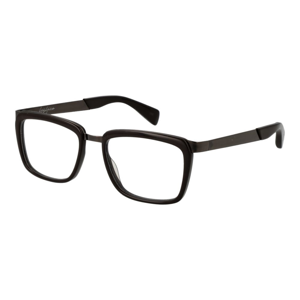 Brown Unisex Glasses Frame Yohji Yamamoto