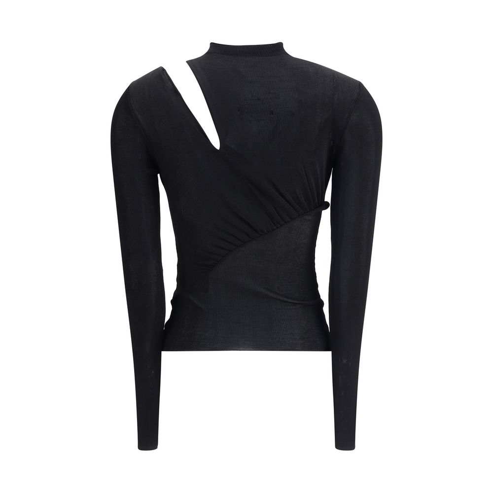Long sleeve knit Top Self-Portrait