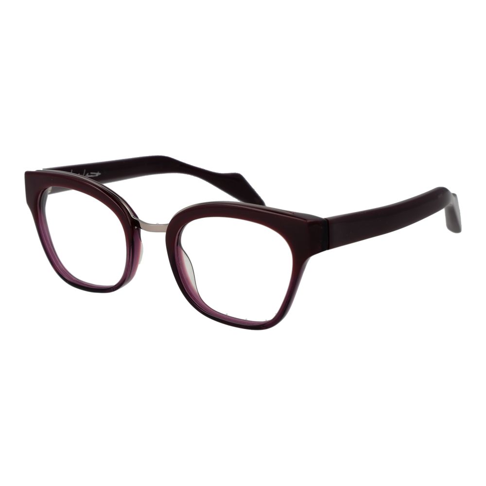 Purple Women Glasses Frame Yohji Yamamoto
