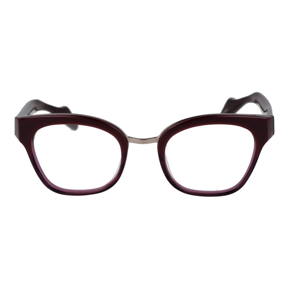 Purple Women Glasses Frame Yohji Yamamoto