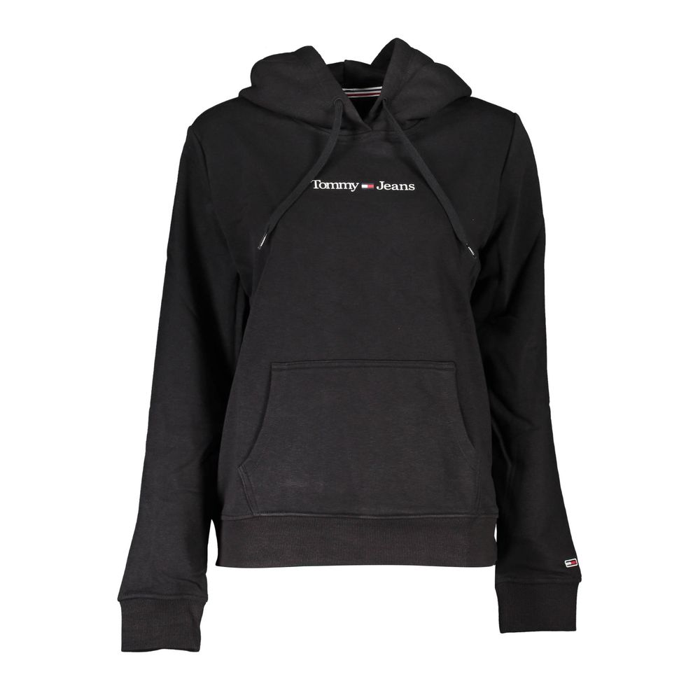 Black Cotton Sweatshirt Tommy Hilfiger