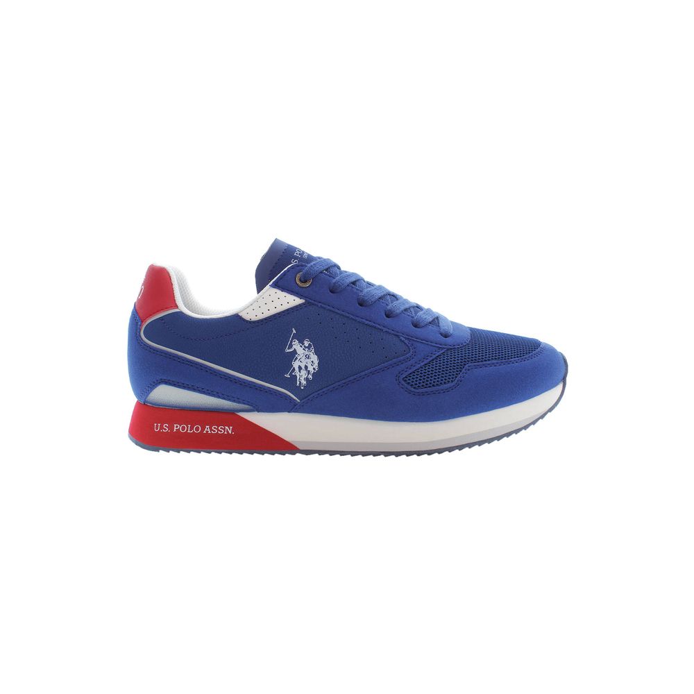Blue Polyester Sneaker U.S. POLO ASSN.