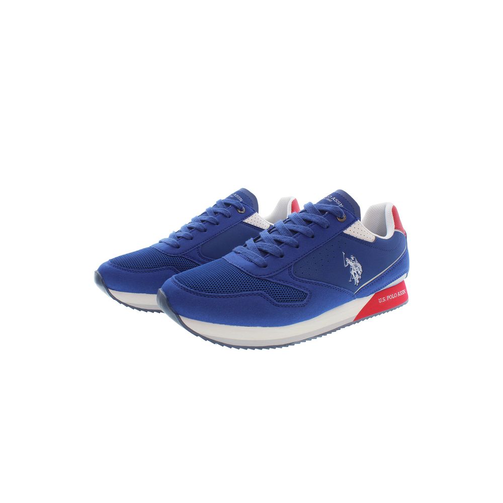 Blue Polyester Sneaker U.S. POLO ASSN.