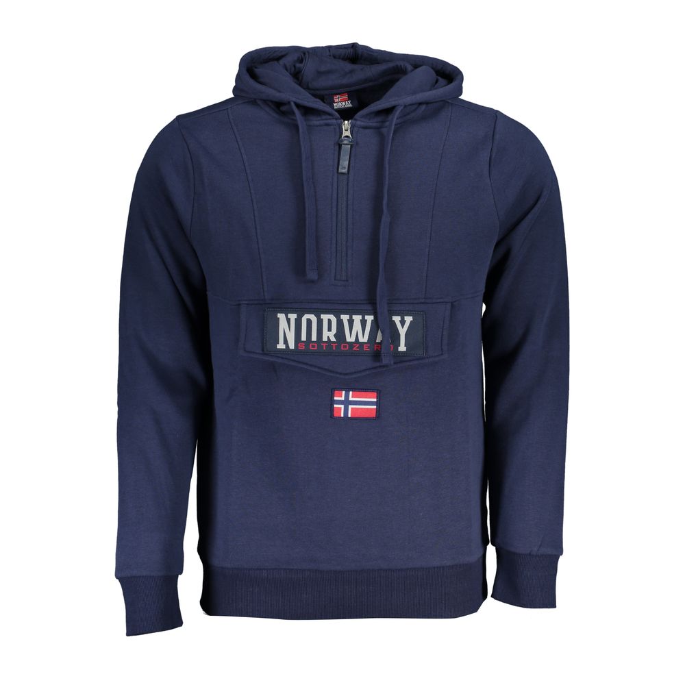 Blue Cotton Sweatshirt Norway 1963