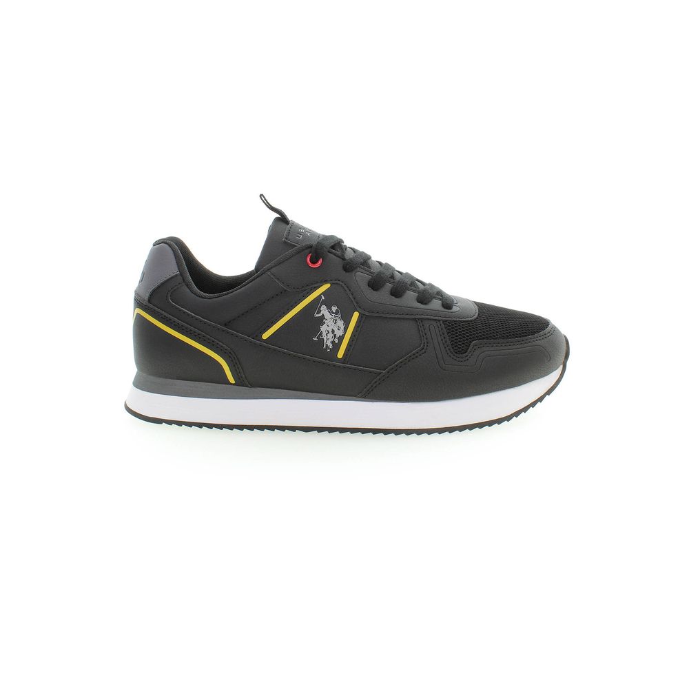 Black Polyester Sneaker U.S. POLO ASSN.