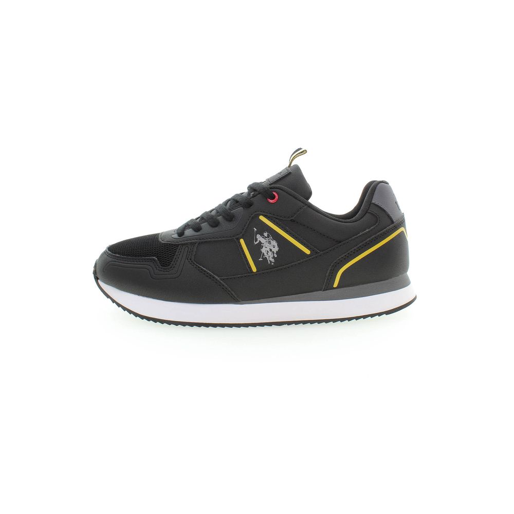 Black Polyester Sneaker U.S. POLO ASSN.