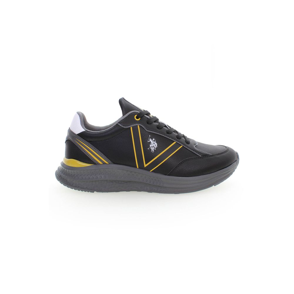 Black Polyester Sneaker U.S. POLO ASSN.