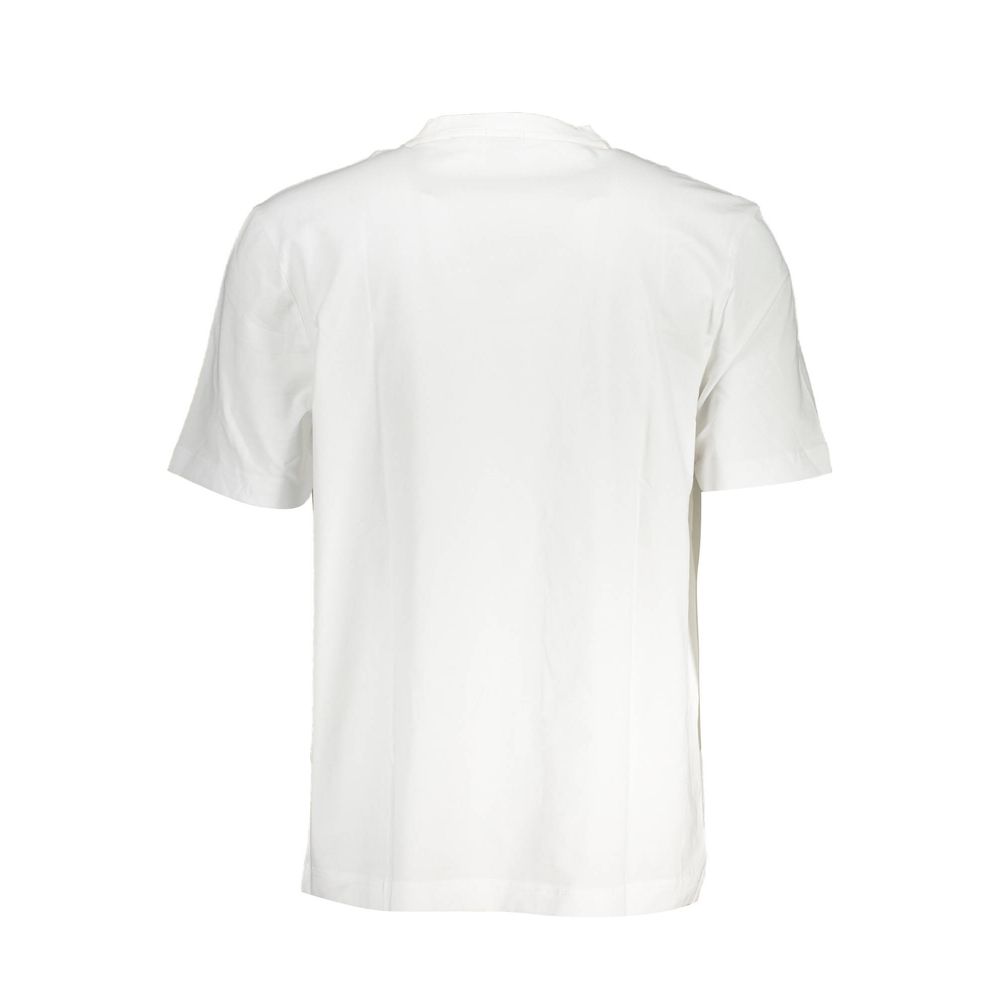 White Cotton T-Shirt Hugo Boss