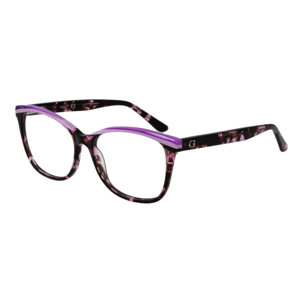Purple Women Glasses Frame Guess