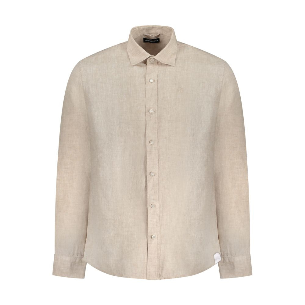 Beige Linen Shirt North Sails