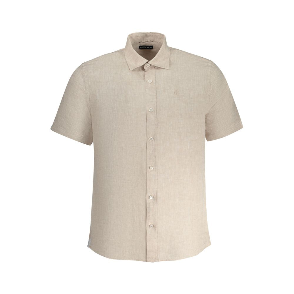 Beige Linen Shirt North Sails