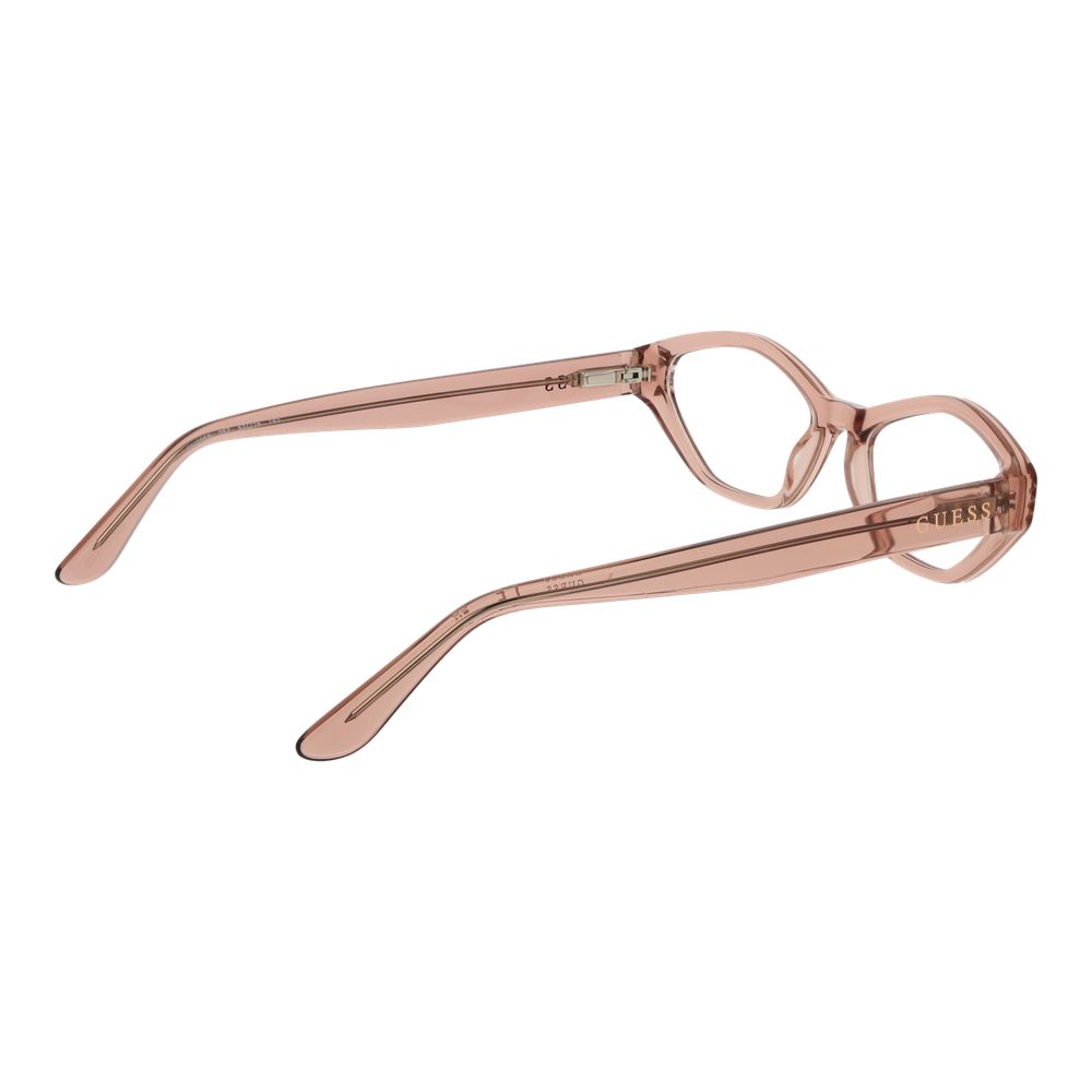 Beige Women Glasses Frame Guess