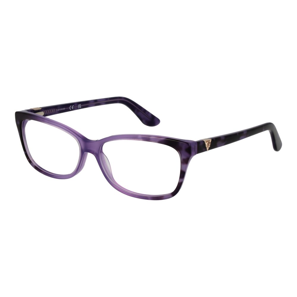 Purple Women Glasses Frame Guess