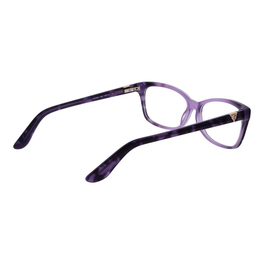 Purple Women Glasses Frame Guess