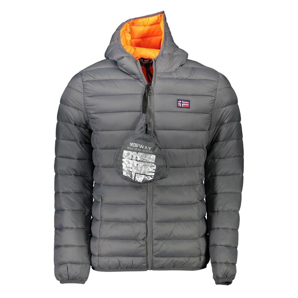 Gray Polyamide Jackets & Coat Norway 1963