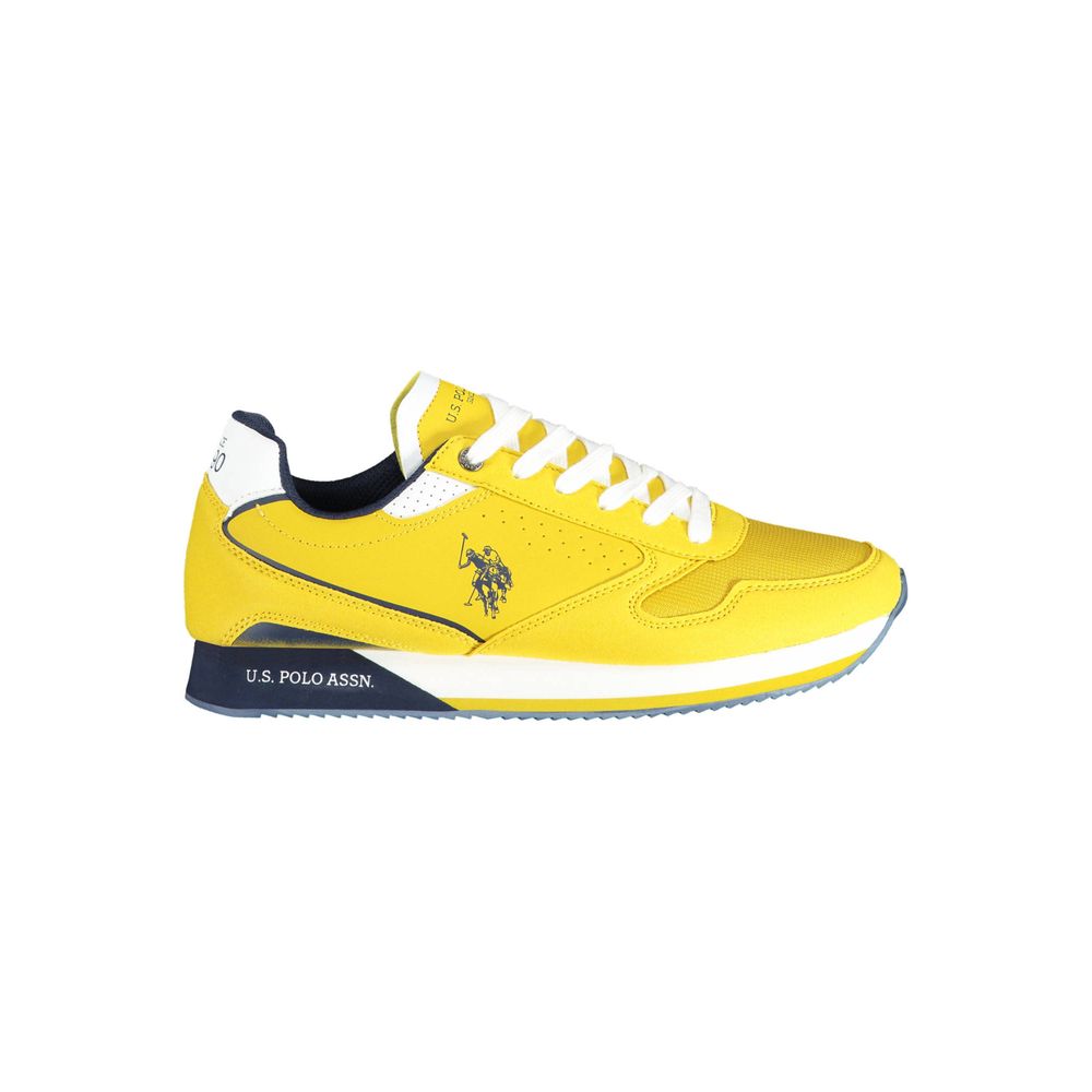 Yellow Polyester Sneaker U.S. POLO ASSN.