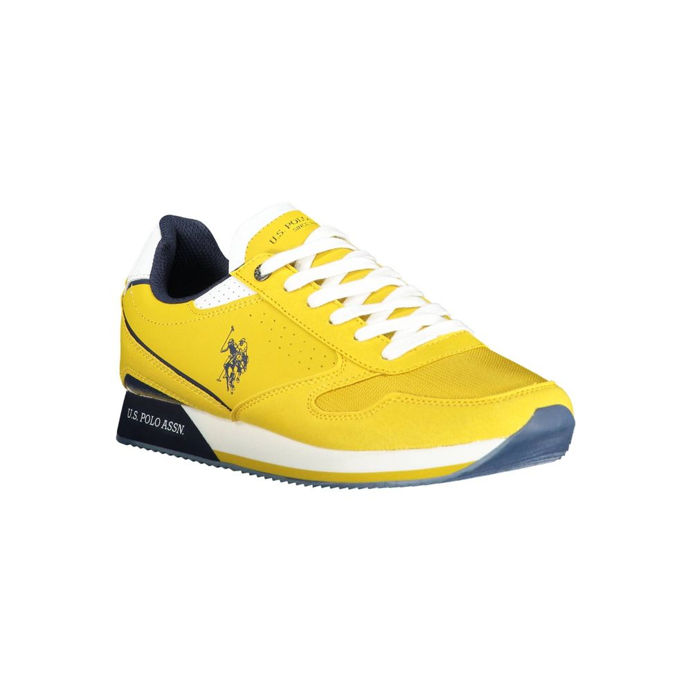 Yellow Polyester Sneaker U.S. POLO ASSN.