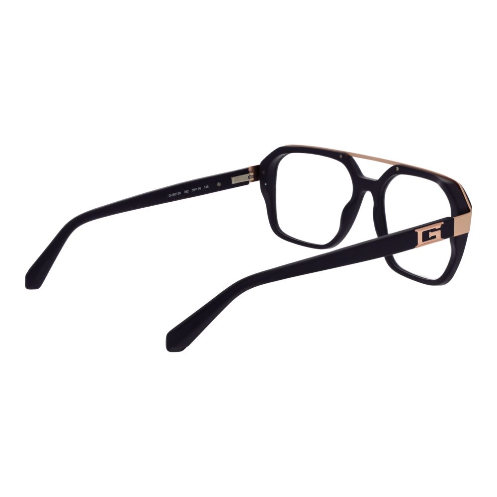 Purple Men Glasses Frame Guess