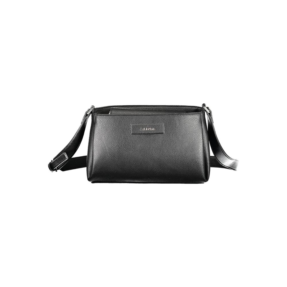 Black Polyester Handbag Calvin Klein