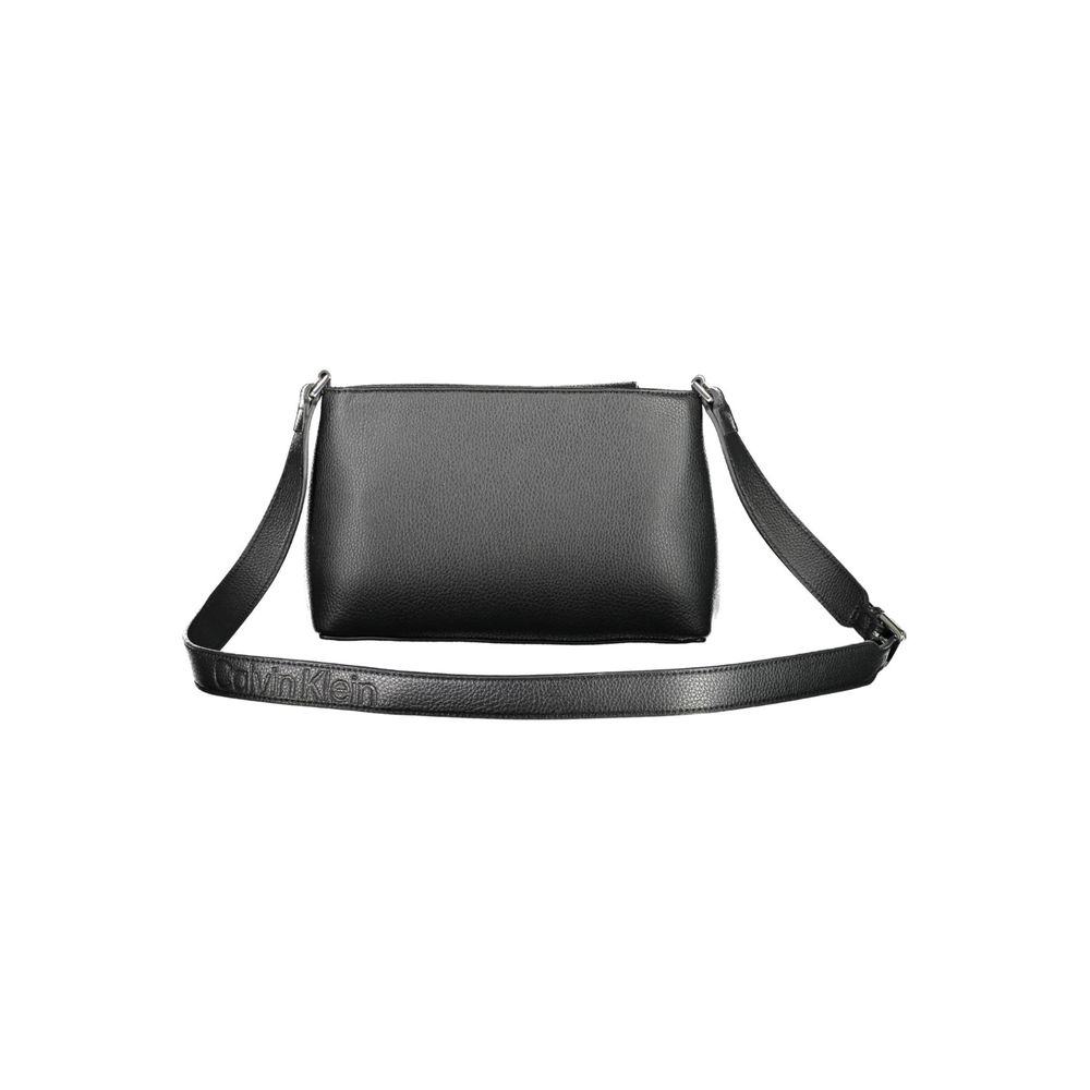 Black Polyester Handbag Calvin Klein