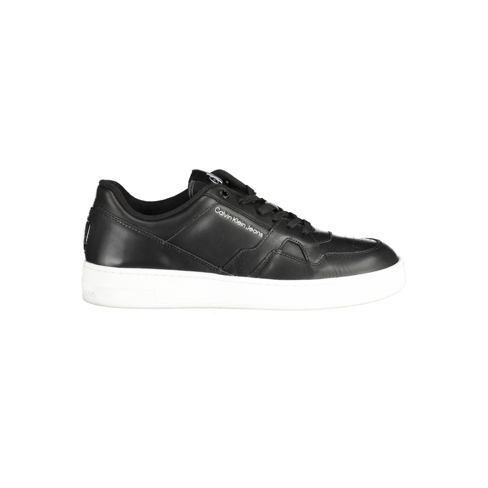 Black Polyester Sneaker Calvin Klein