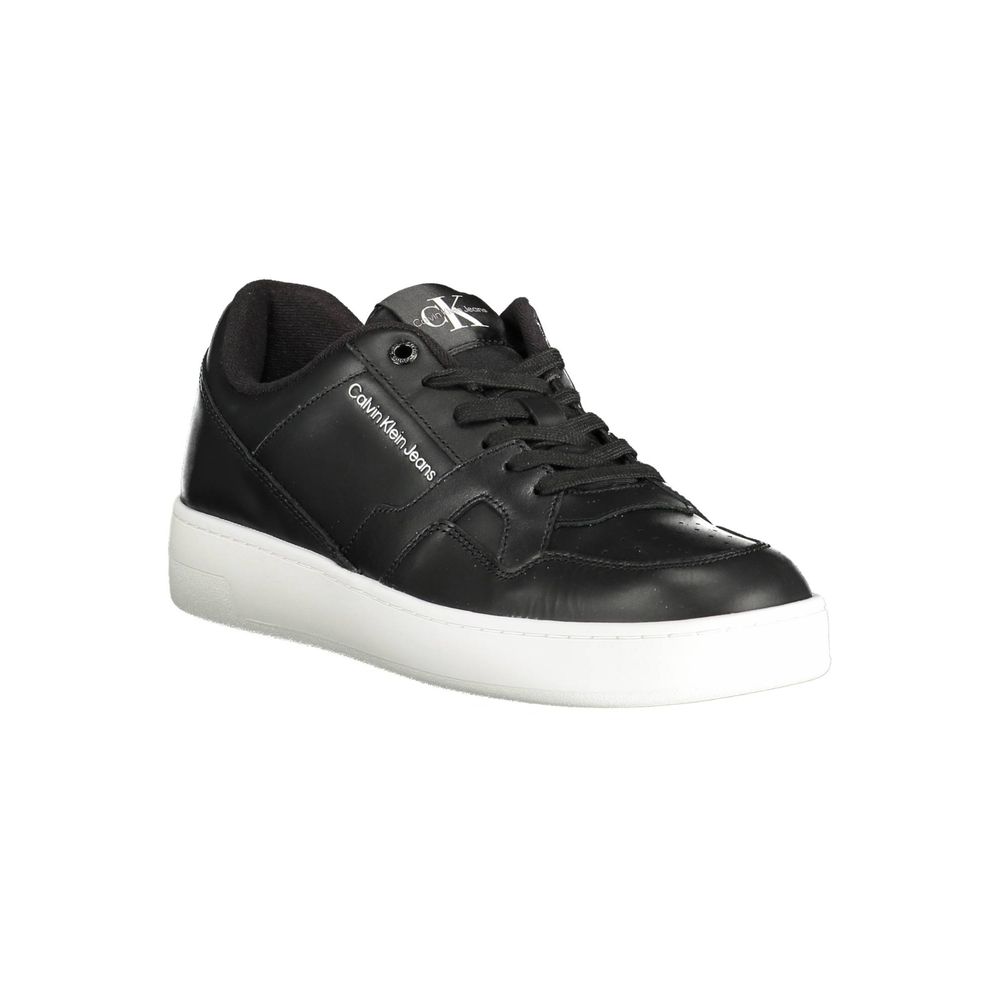 Black Polyester Sneaker Calvin Klein