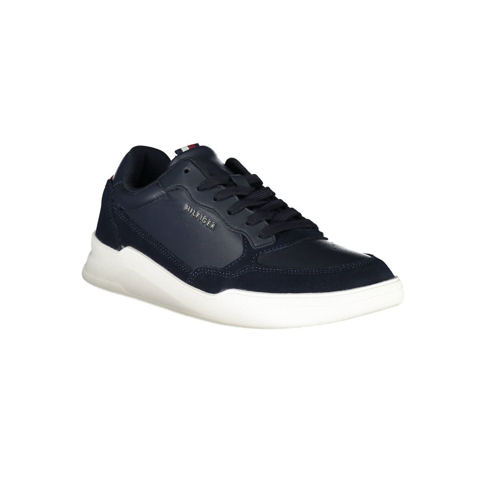 Blue Polyester Sneaker Tommy Hilfiger