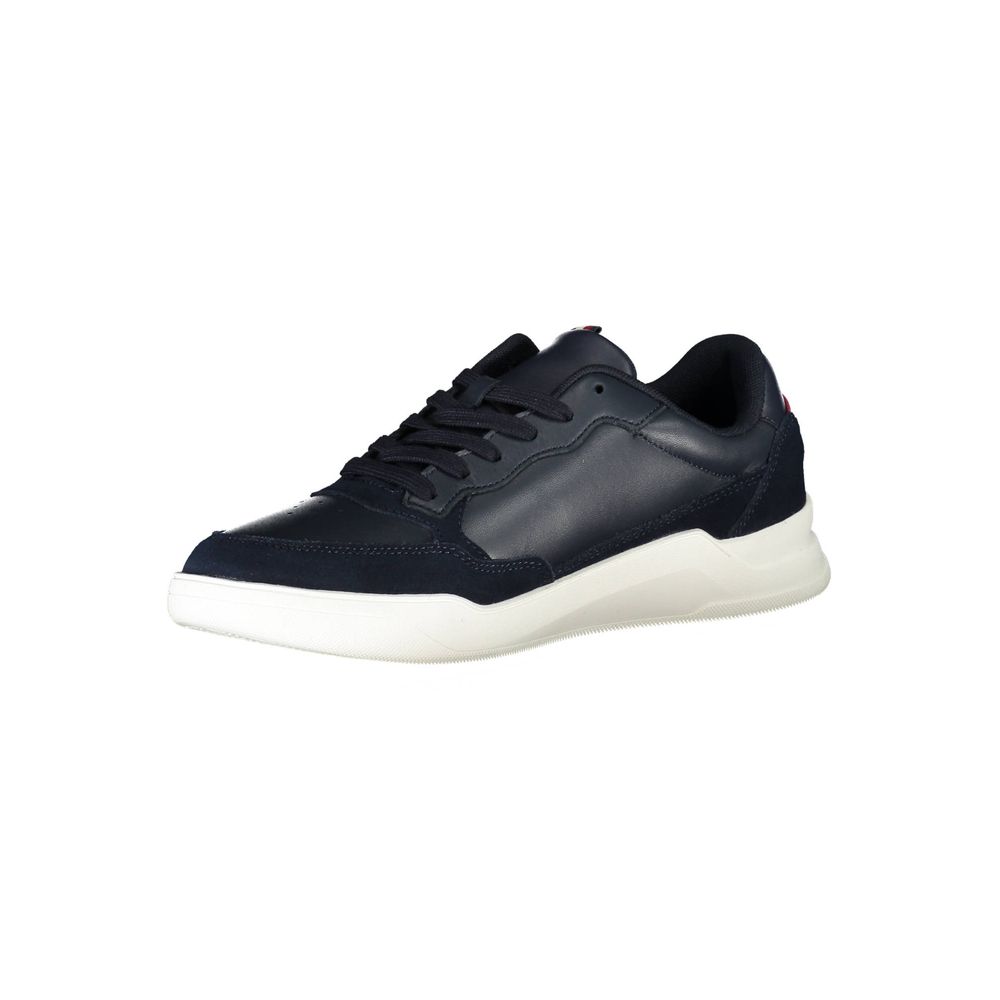 Blue Polyester Sneaker Tommy Hilfiger