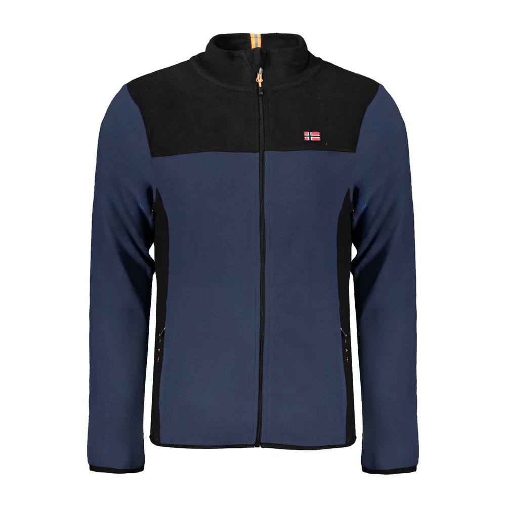 Blue Polyester Men Sweater Norway 1963