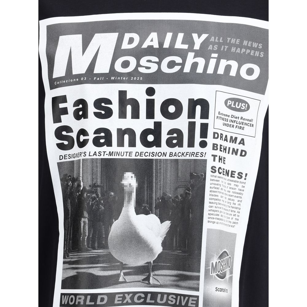 T-shirt whit maxi print Moschino