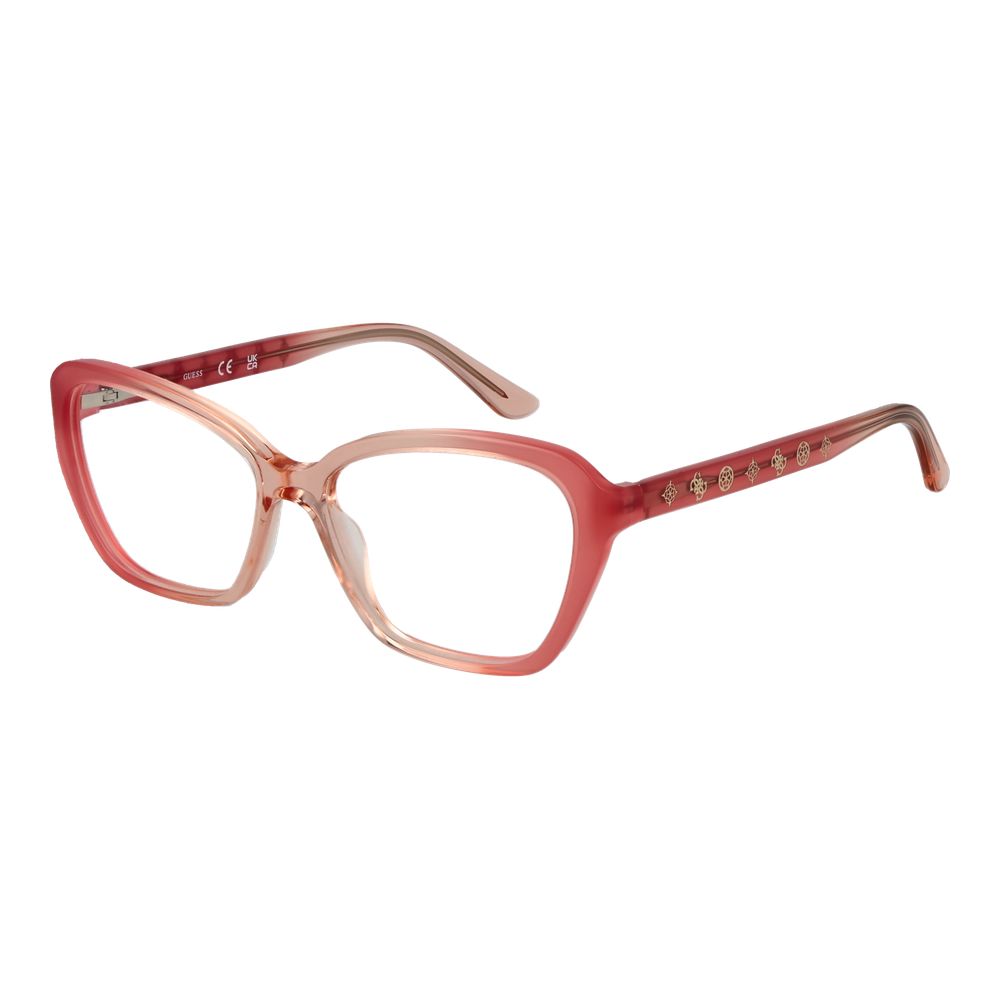 Pink Women Glasses Frame Guess