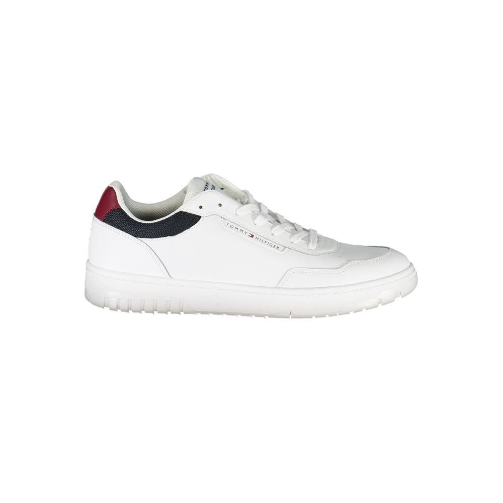 White Leather Sneaker Tommy Hilfiger