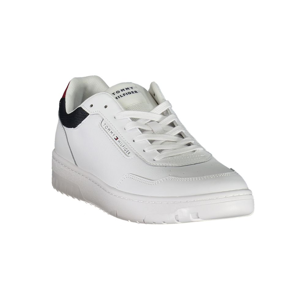 White Leather Sneaker Tommy Hilfiger