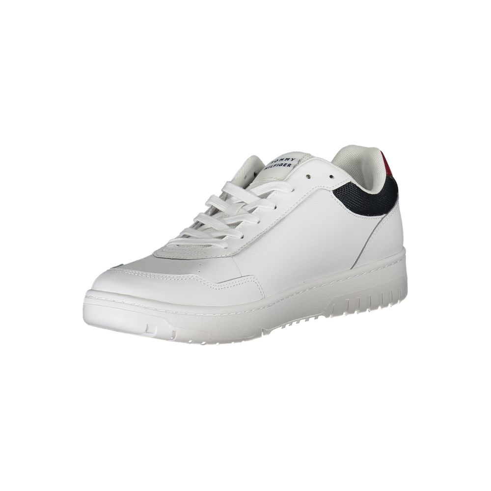 White Leather Sneaker Tommy Hilfiger