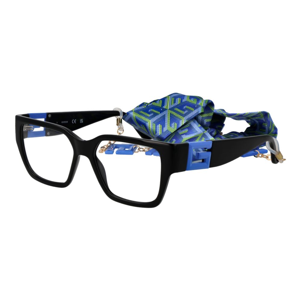 Blue Unisex Glasses Frame Guess