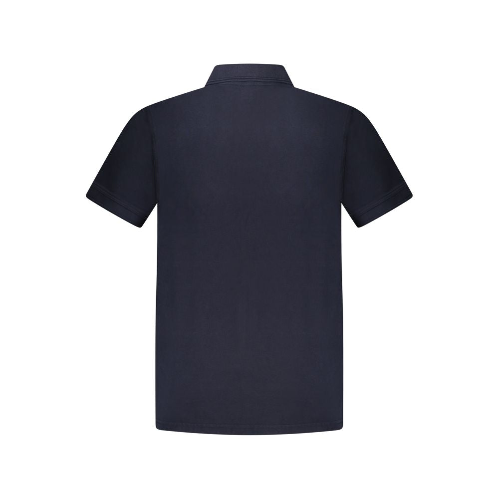 Blue Cotton Polo Shirt Hugo Boss