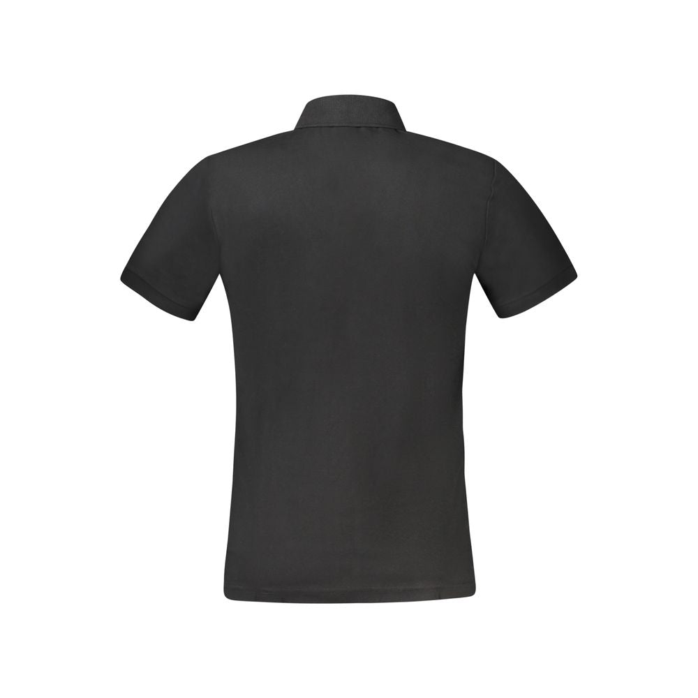 Black Cotton Polo Shirt Hugo Boss