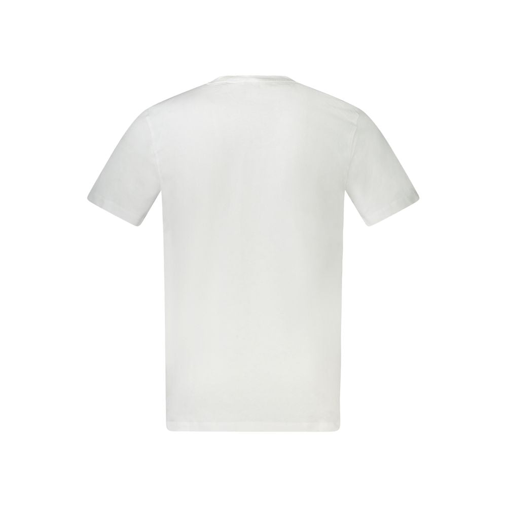White Cotton Men T-Shirt Hugo Boss
