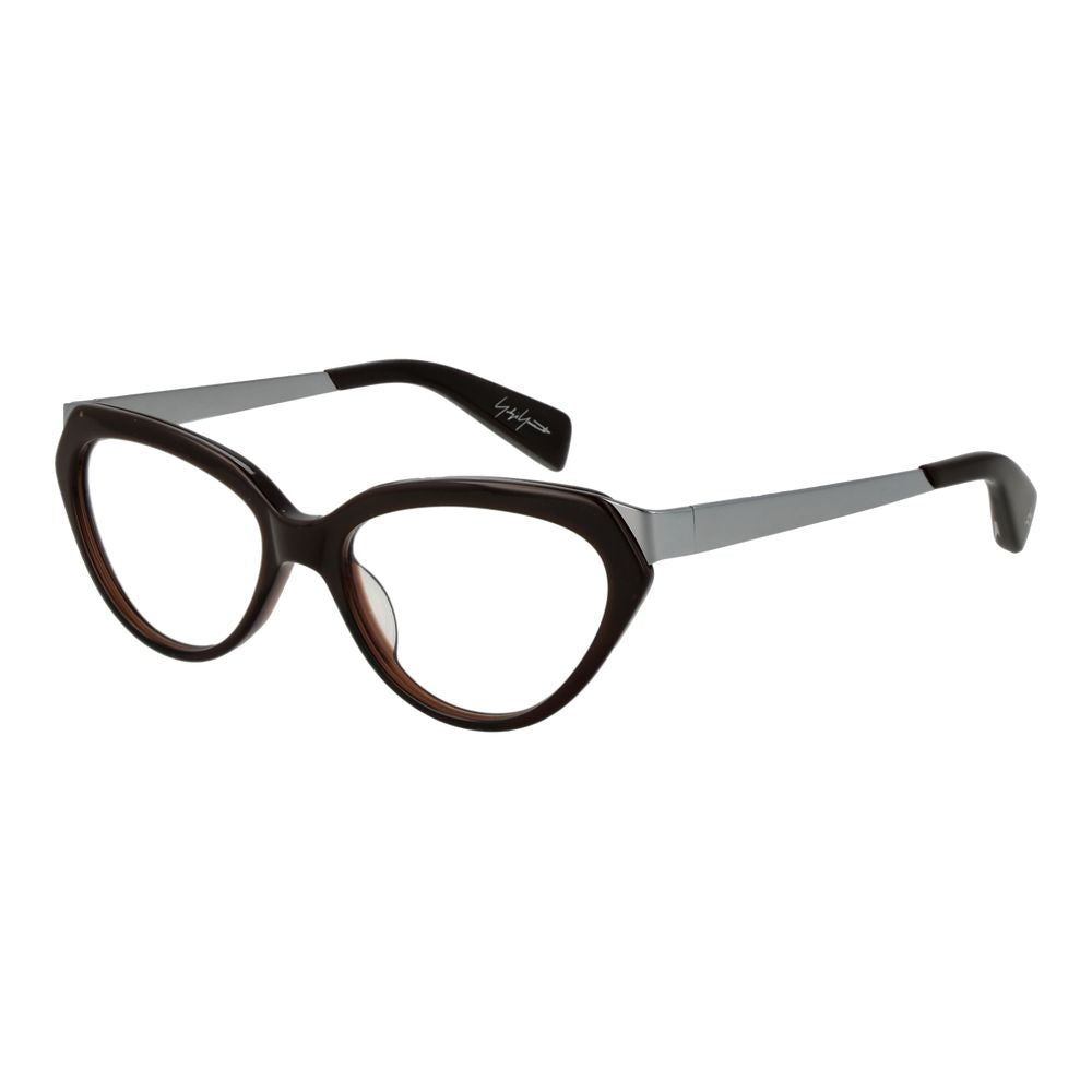 Brown Unisex Glasses Frame Yohji Yamamoto