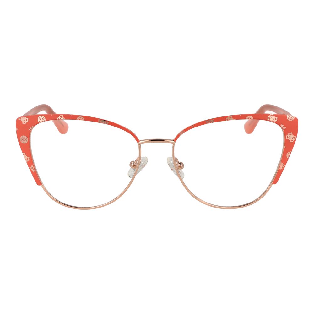 Orange Women Glasses Frame Guess